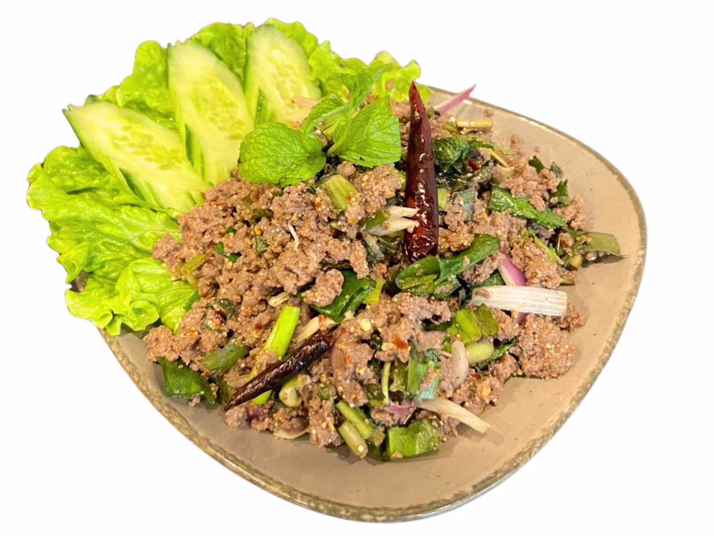 Larb Nhuea ลาบเนื้อ 🌶️